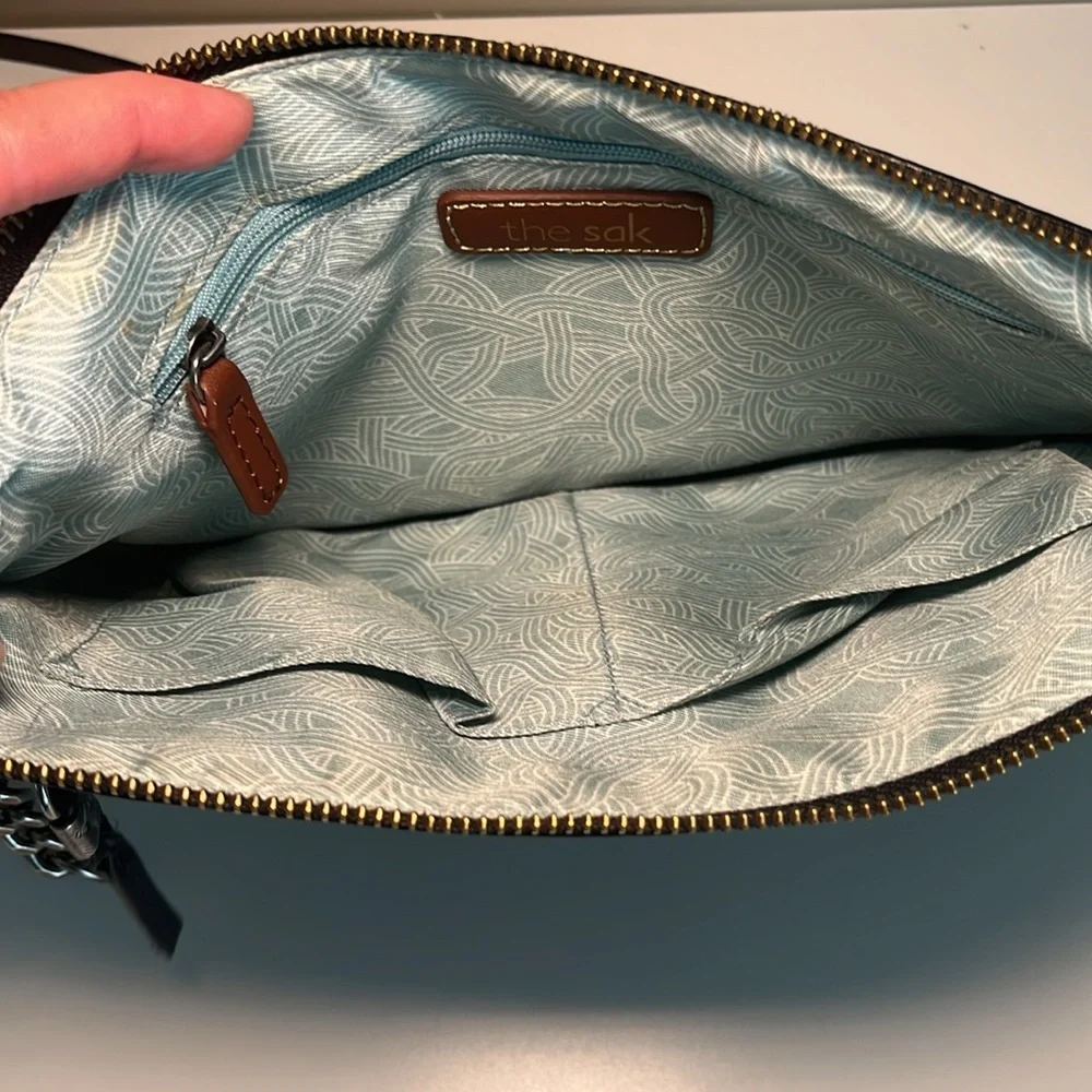 The Sak Crossbody Bag Black Leather - Picture 4 of 11